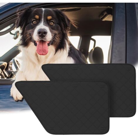 Trintion 2 Pack Car Door Protector for Dogs - Waterproof Scratchproof Pet Car Door Cover, Universal Fit for Most Vehicles