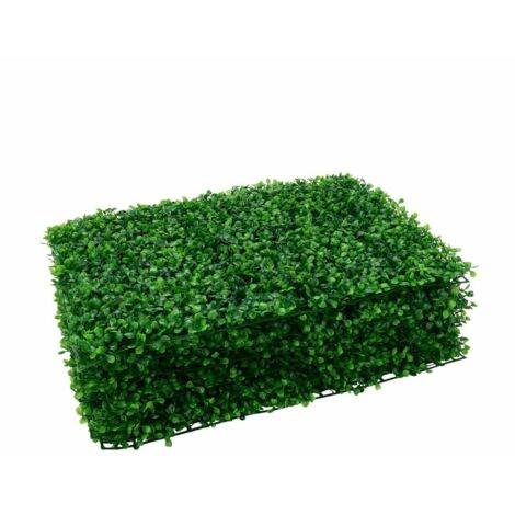 Trintion 6pcs Artificial Leaves Hedge Panels 40x60cm Grass Plant Wall Panels Hedge Wall Panels Trellis Privacy Fence Ivy Leaf Screen Backdrop for Indoor Home Decoration Outdoor Garden Ornaments