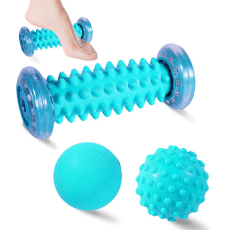 Trintion Fußmassage Ball Stressreduzierung und Entspannung Fußmassageroller für Linderung von Muskelkater