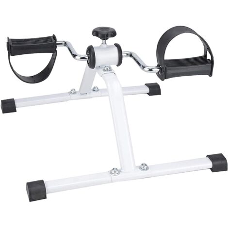 Trintion Mini Pedaltrainer 48×41×30 cm  Arm- und Beintrainer für Zuhause Faltbares Heimtrainer Fitnessgerät für Büro, Wohnzimmer und Gym Verstellbarer Widerstand