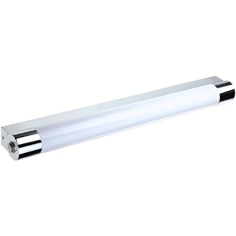 Lampada Da Specchio Bagno Led.Trio 281570906 Lampada Led Da Specchio A Muro Bagno Cromo Con Interruttore E Spina