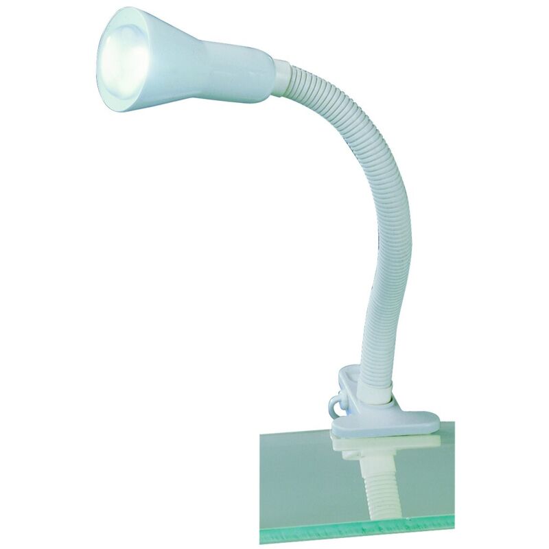 Trio FLEXO lampe de bureau blanche bras flexible