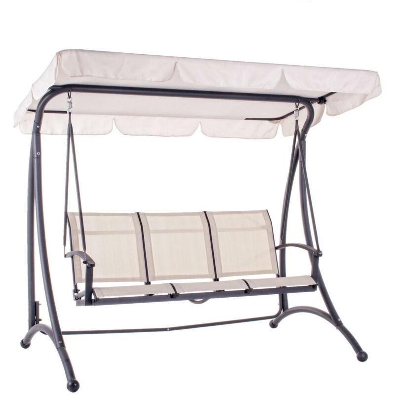 Trio - Balançoire de jardin - 3 places