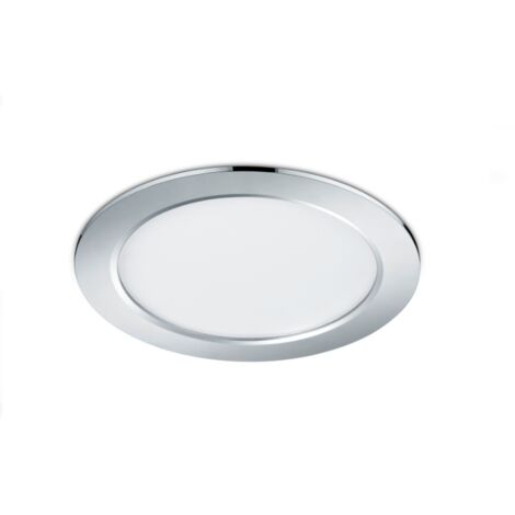 TRIO - FARETTO PINDOS  AD INCASSO LED TONDO D. 22,5 CM IN METALLO CROMATO 1x SMD, 18W · 1x 1500lm, 3000K