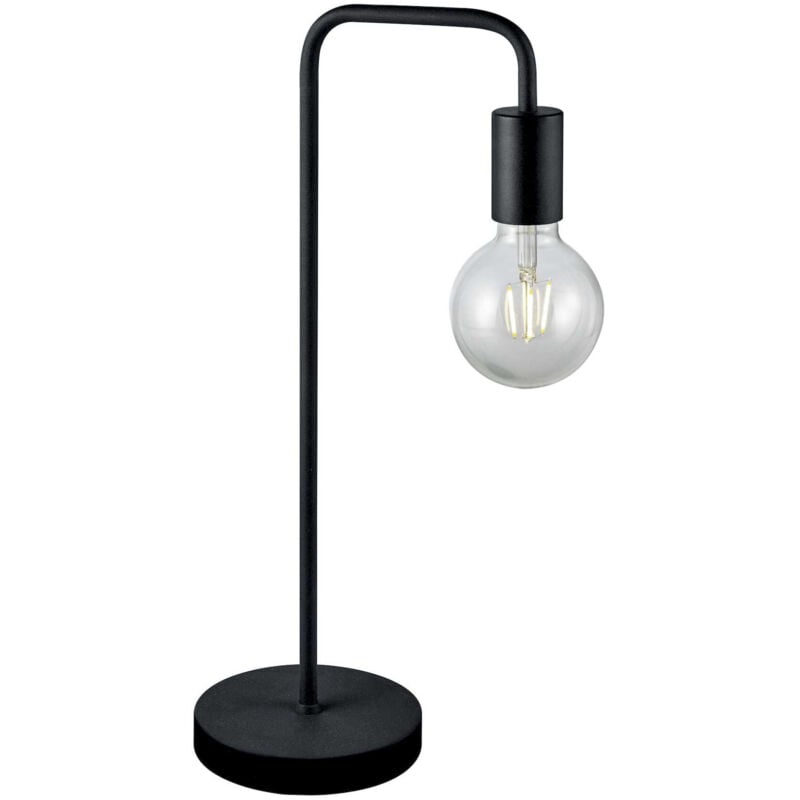 Trio Lighting - Lampe design, Lampe de table design Diallo Noir en Metal, trio