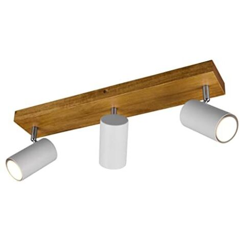 TRIO LEUCHEN - FARETTO MARLEY 3xGU10 CONBASE LEGNO NATURALE