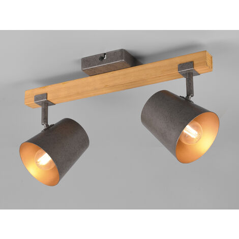 Trio Leuchten 2er Spot Bell nickel antik Spots