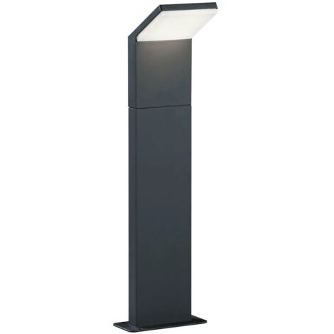 TRIO LEUCHTEN 421160142 PEARL A, LAMPE D'EXTÉRIEUR, ALUMINIUM, 9 WATTS, INTÉGRÉ, ANTHRACITE, 12.5 X 14 X 100 CM, ALUMINIUM, ANTH
