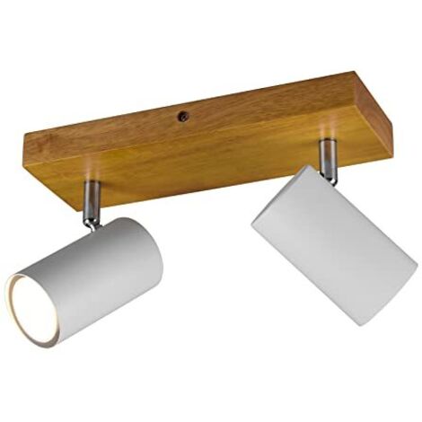 TRIO LEUCHTEN - BARRA MARLEY 2xGU10 BASELEGNO NATURALE
