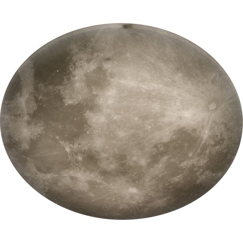 Trio - Leuchten LED Deckenleuchte Lunar weiß mit Fernbedienung Deckenlampe Acryl