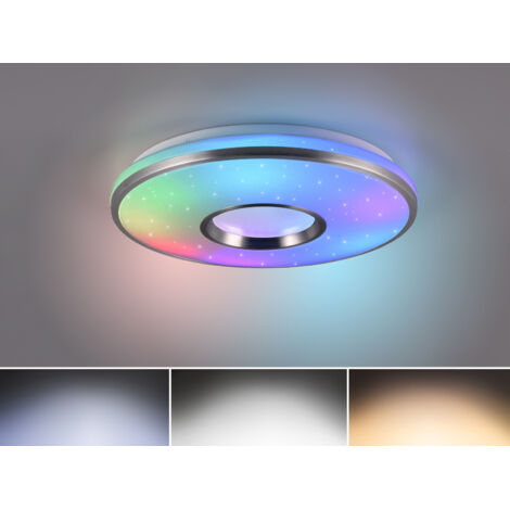 Trio Leuchten LED Deckenleuchte Realta 21W+3W weiß Deckenlampen & Kronleuchter