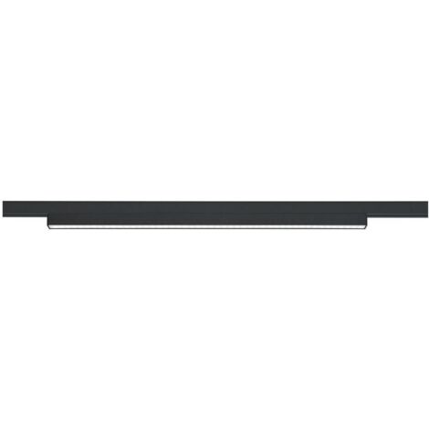 TRIO Leuchten LED Klemmleuchte DUOline schwarz matt, dimmbar Klemmleuchte