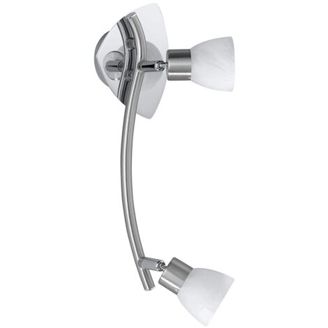 Trio Leuchten Mercury Trio 8161021-07 Barra 2 Luci, 28 W, Nichel Opaco G9 [Classe di efficienza energetica C]