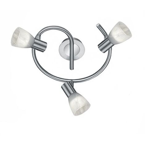 Trio Leuchten Plafoniera Moderna Nickel 30 cm