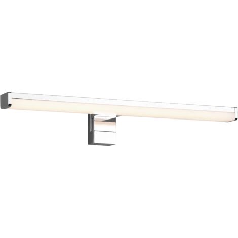 Trio lighting applique led lino 7,5w 3000k ip44 chrome 284114006