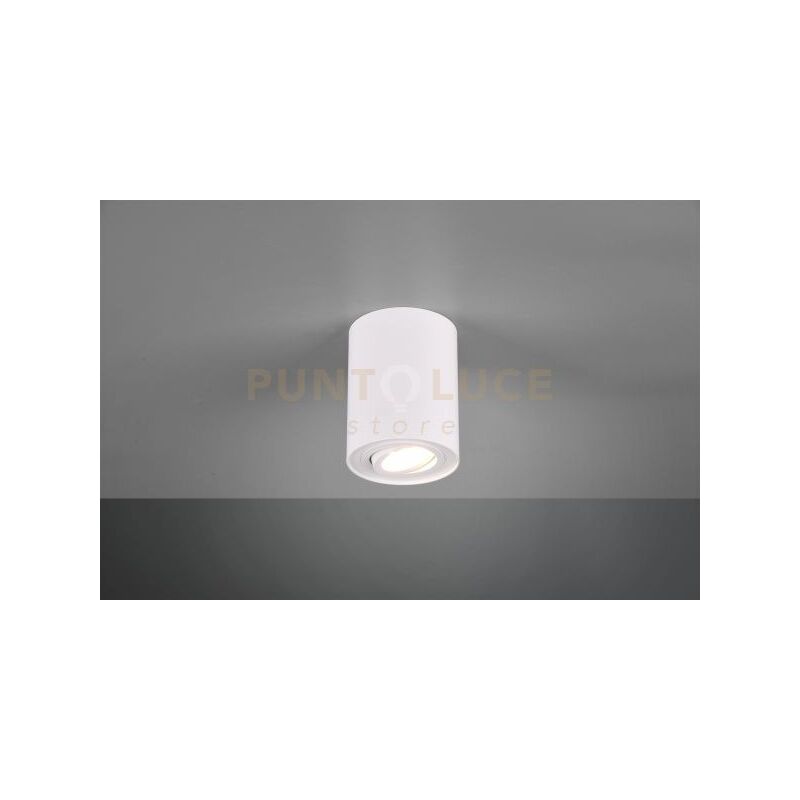 Trio - cookie cilindro spot orientabile bianco d. 9,6CM h. 12,5CM 1 luce attacco GU10