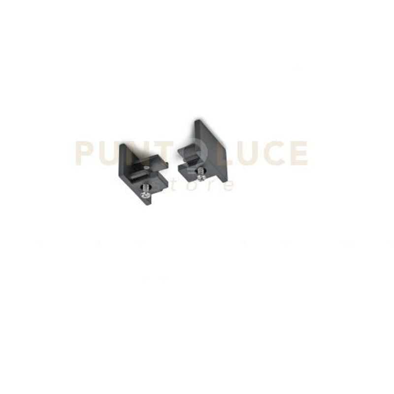 Duoline kit 2 tappi finali nero 703032
