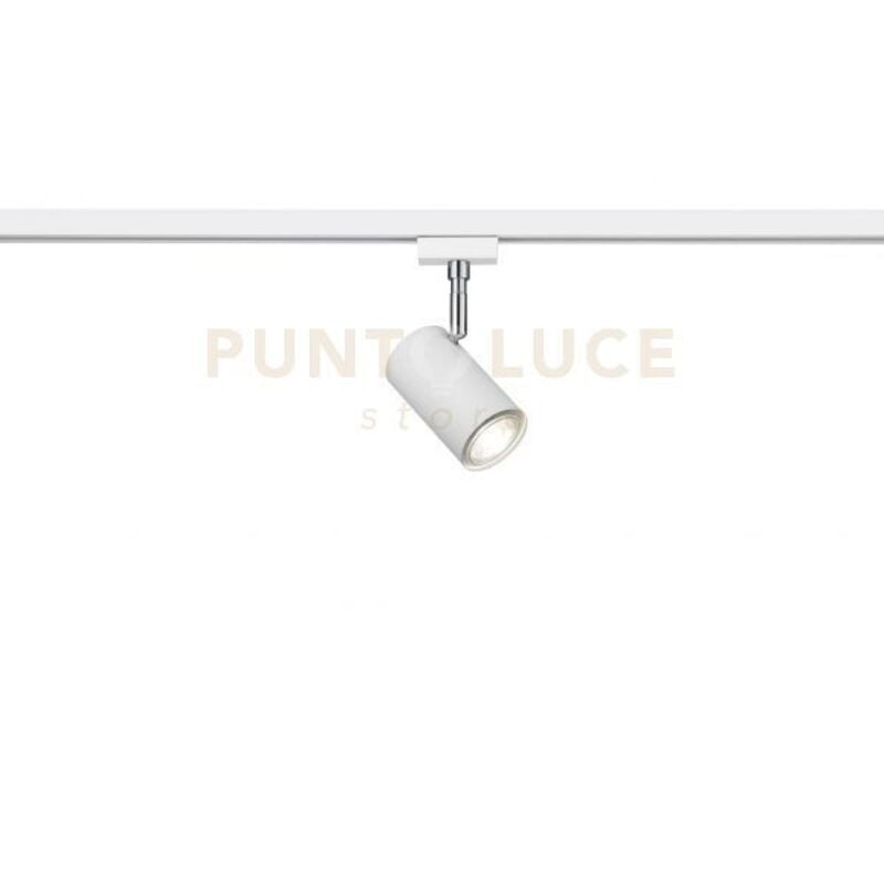 Duoline marley spot orientabile metallo bianco l. 12cm 78240131