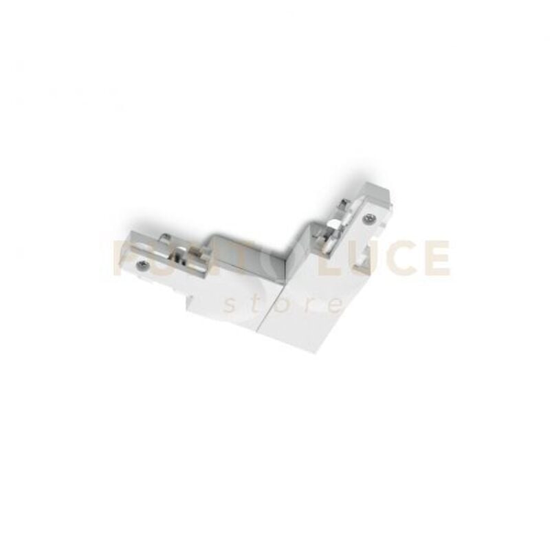 Lighting duoline raccordo a l destro bianco l.10cm x h. 9cm 702231 - Trio
