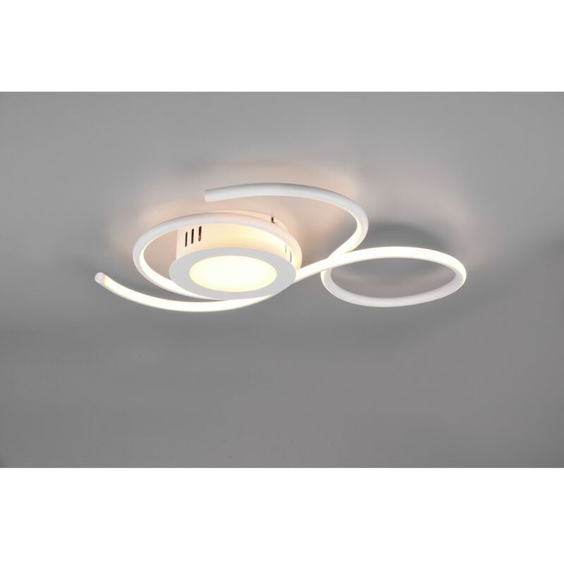 Image of Plafoniera Design Moderno Led Dimmer Jive Bianco Trio Lighting