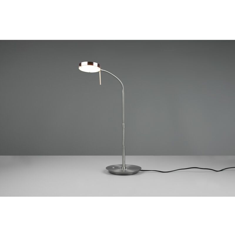 Image of Lampada da Studio Monza Led Touch Dimmer Nichel Trio Lighting