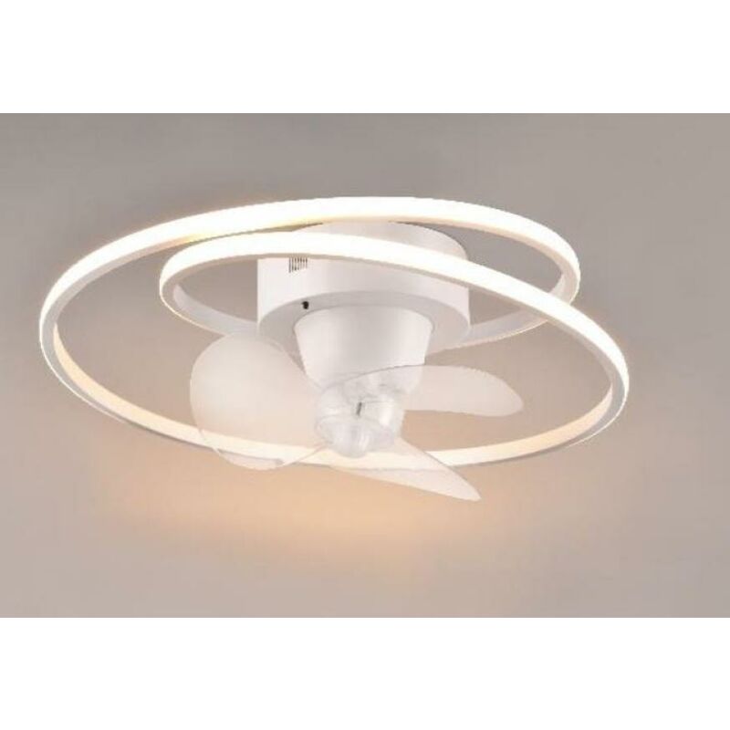 Trio Lighting - umea plafonnier led avec ventilateur 40w 2700-6500k blanc - r67252131
