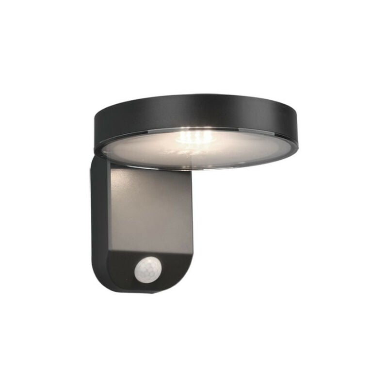 Trio - Posadas Modern Outdoor Modern Wall Lamp Anthracite 3000K IP44 with pir