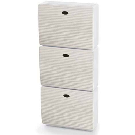 Trio zapatero vertical arena 52x20x120 cm