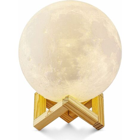 Triomphe Lampe de chevet, petite nuit, etc. lampe tactile, lampe lune 15cm