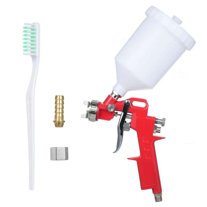 Briller - Mini pulvérisateur de peinture à air comprimé avec buse de 1,4 mm et réservoir de 600 ml pour murs, automobile et rénovation