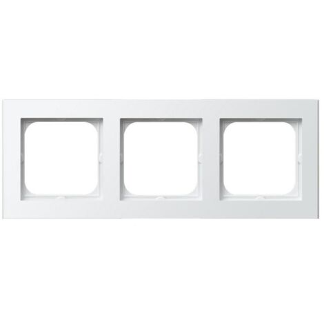 Tripla cornice, SONATA bianca