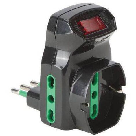 TRIPLE ADAPTATEUR 10A-16A+SCHUKO FME