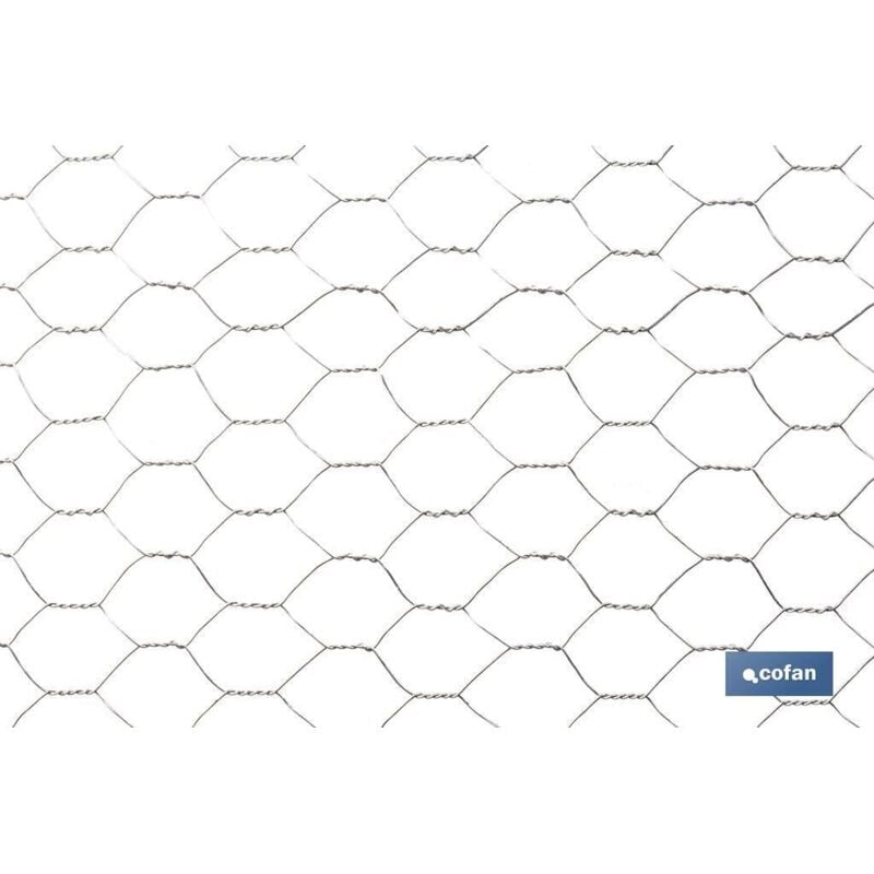 Cofan - Treillis Triple Torsion 25mm Ø0,8mm (1x50m)