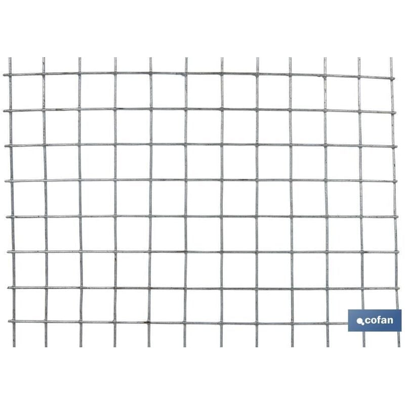 Treillis électrosoudé Galv 13x13x0,9mm (0,6x25m)