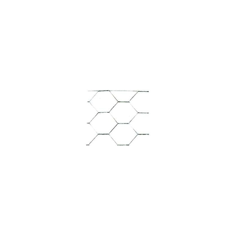 Treillis Galvanisé Triple Torsion Après Tissage 16/2 maille épaisseur de fil ø 0,6mm - 10m cm.100h.