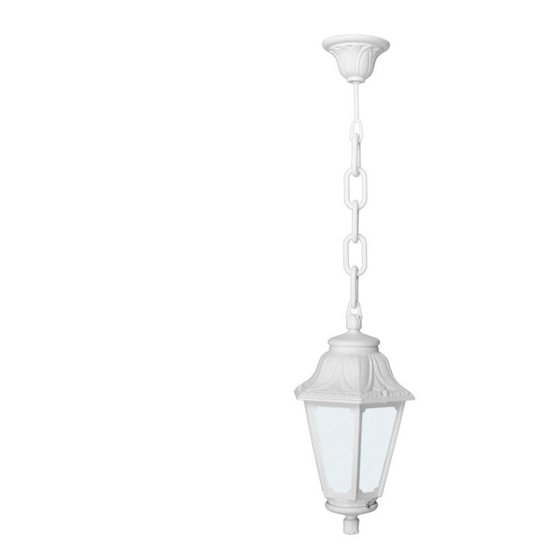 Lanterne en suspension 'Sichem/Anna' - Blanc