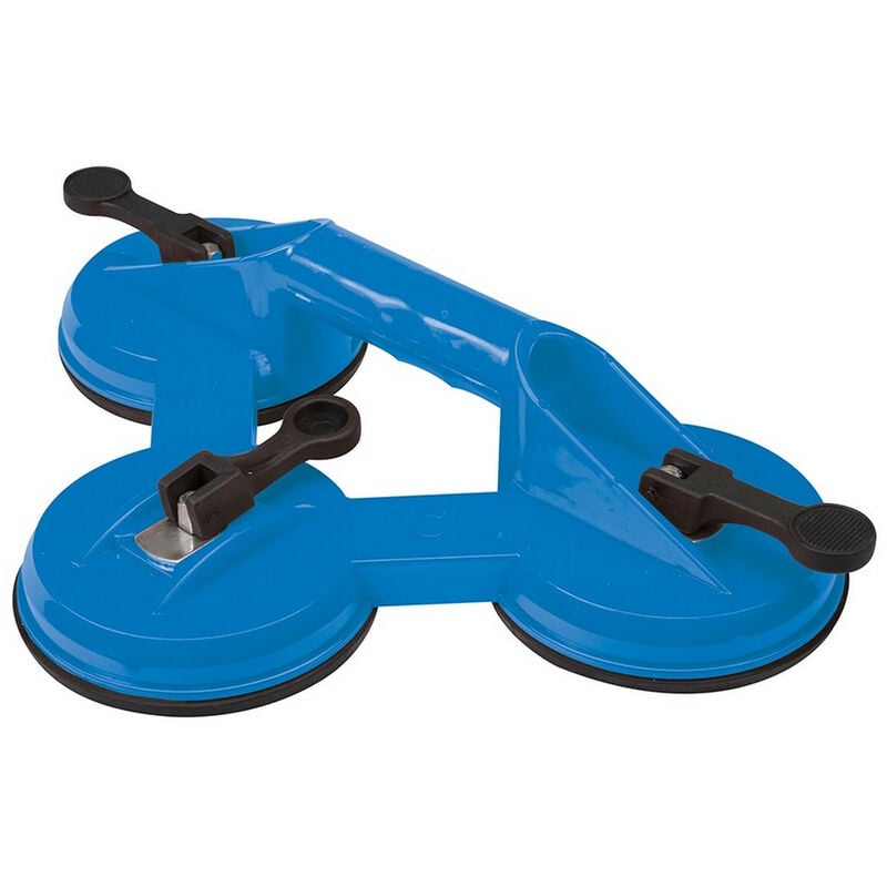Triple ventouse 115 mm capacite 100 kg levage manutention