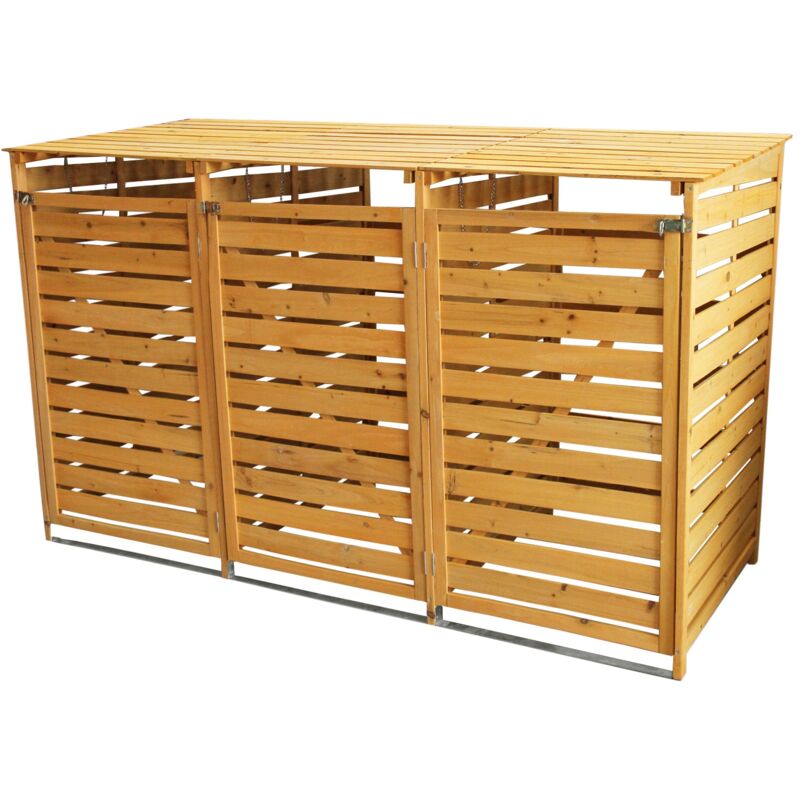Monster Racking - Triple Wheelie Bin Storage