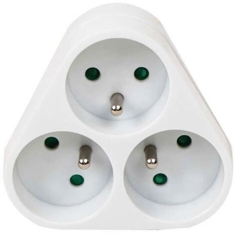 Triplite - GAO - 3x16A - Triangolo, bianca, conforme NF