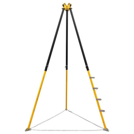 Trípode de aluminio MAX para 3 usuarios rescate y seguridad SAFETOP