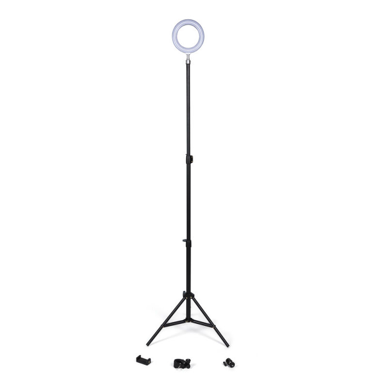 

Trípode 8W 6000ºK Iluminación Videoblogs 8W Ø16Cm 68►200Cm Regulable 30.000H [SUN-RL6-200] (SUN-RL6-200)