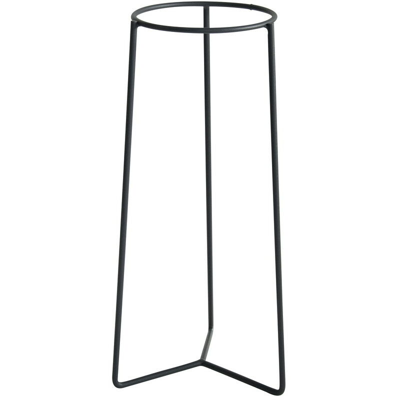 Tripode pour pot anthracite - 58x21,5 cm - Acier époxy - Louis Moulin