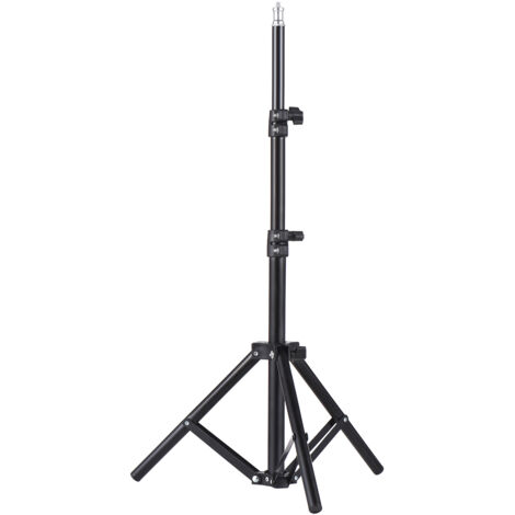 Trípode universal para proyector, extensible, fabricado en aleación de aluminio, portátil, con interfaz de 1/4'' y altura ajustable para proyectores LCD.