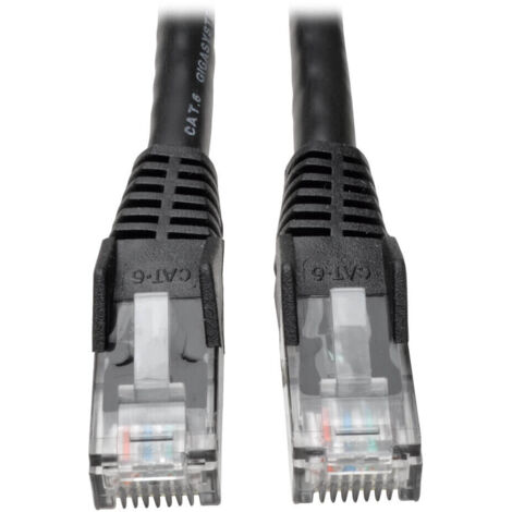 Tripp Lite N201-010-BK cavo di rete Nero 3,05 m Cat6 U/UTP (UTP)