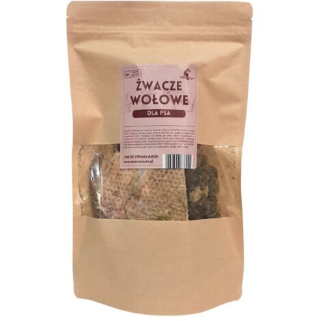 Trippa di manzo verde liofilizzata 100 g per cani  minerali Mn Fe K Zn Se Cu  vitamine B A C D ed E  supporto intestinale  GUSTO SANO