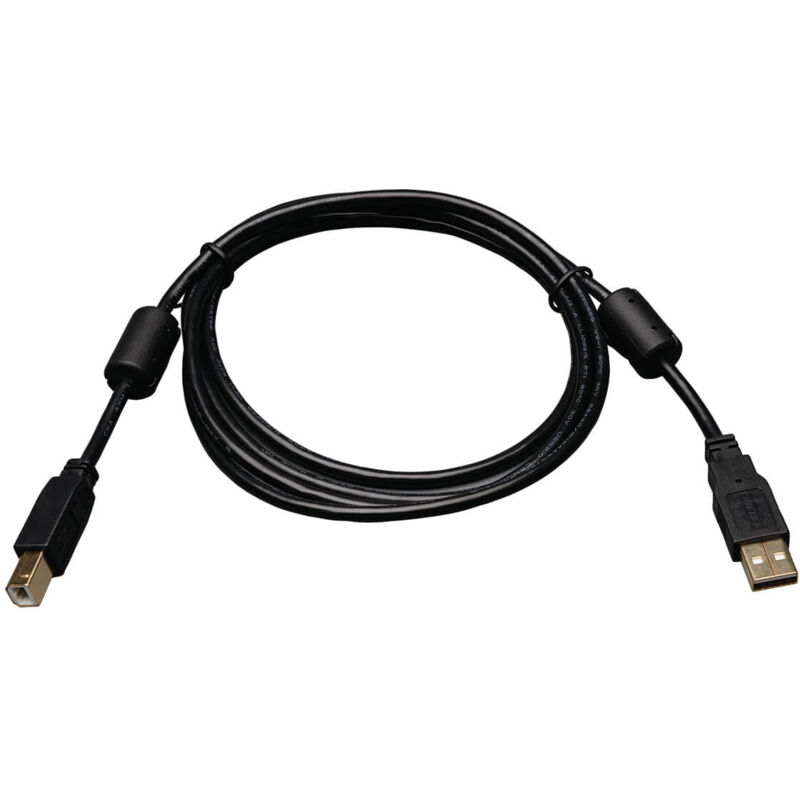 Eaton - tripplite usb 2.0 a/b Cable with Ferrite Chokes m/m 6ft. 1.83m