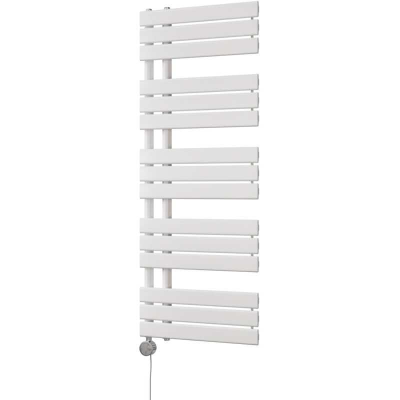 Image of Tristan - White Electric Towel Rail&hellip;
