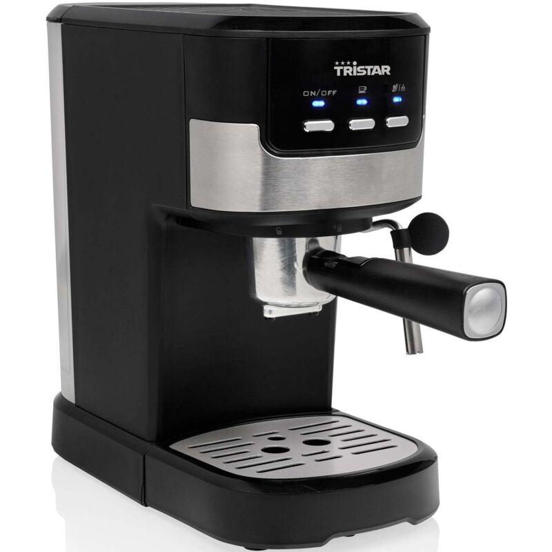 Tristar - CM-2278 Machine à expresso noir, acier inoxydable 1100 w