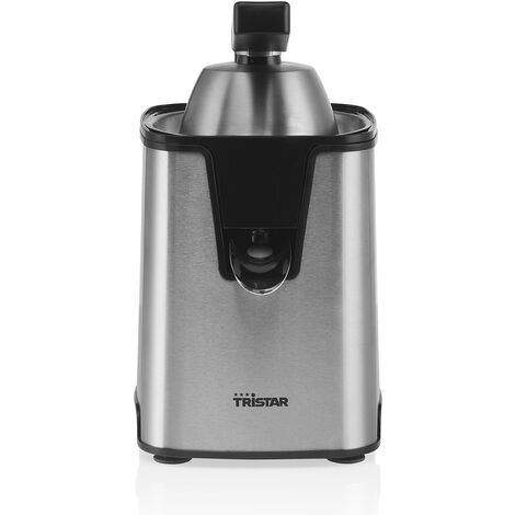 Tristar CP-3009 Spremiagrumi Elettrico, 350 W, 0.3 Litri, Acciaio Inossidabile, Argento/Nero
