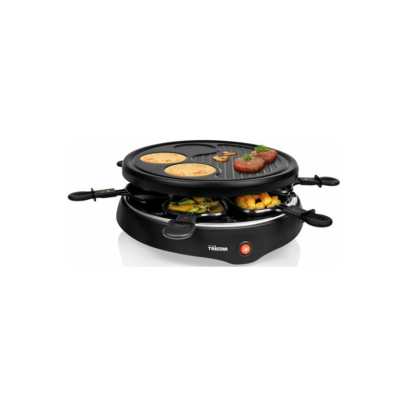 Image of Tristar - Raclette a Zone RA-2998 6 Persone, Nero